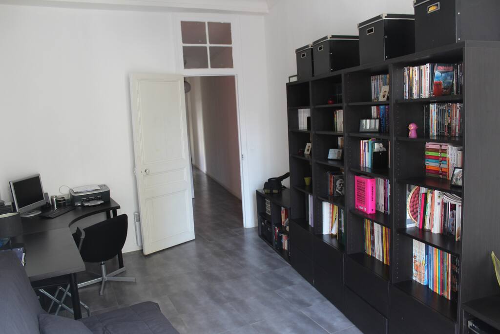 Notre bureau et chambre d'appoint