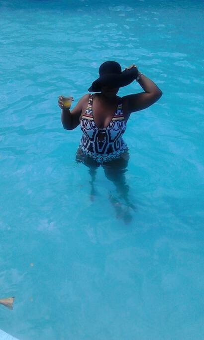 The nice temperature pool