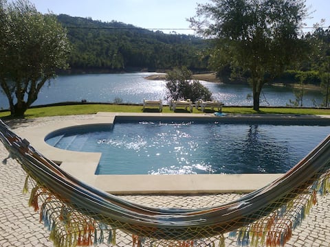 House in Castelo de Bode Dam