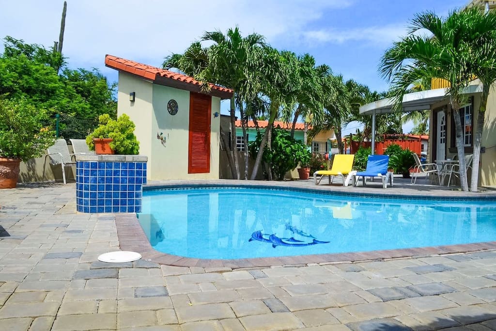 The pool.