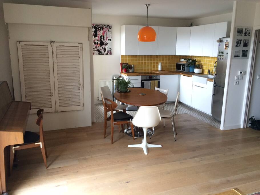 Cuisine ouverte sur Salon