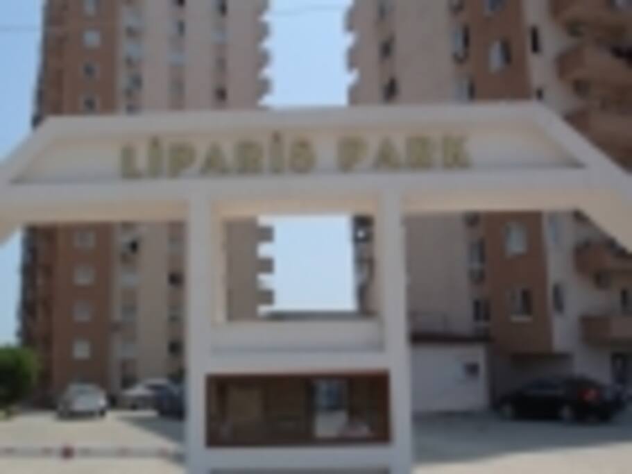 guarded main entrance
