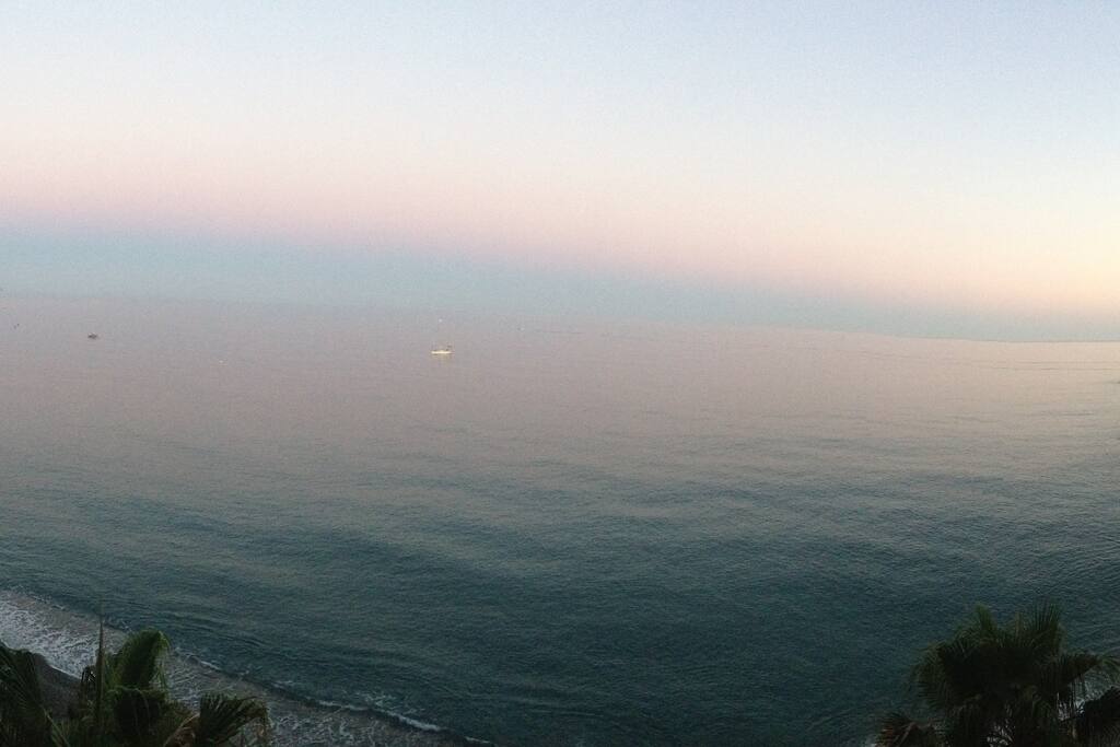 vista desde balcón