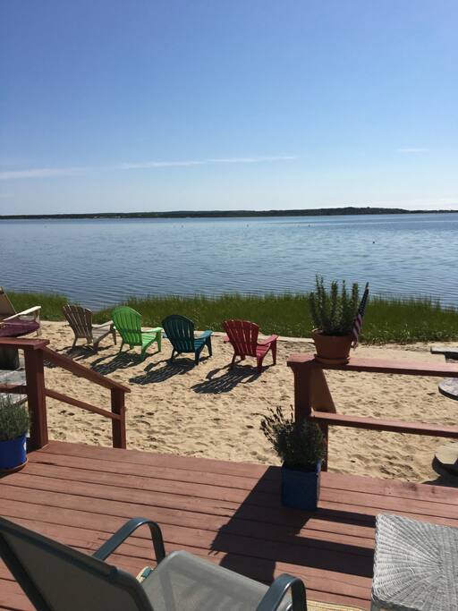 View from the deck