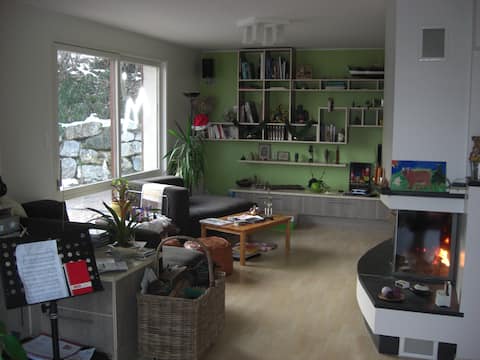 Room in comfortable house, foot of the mountain