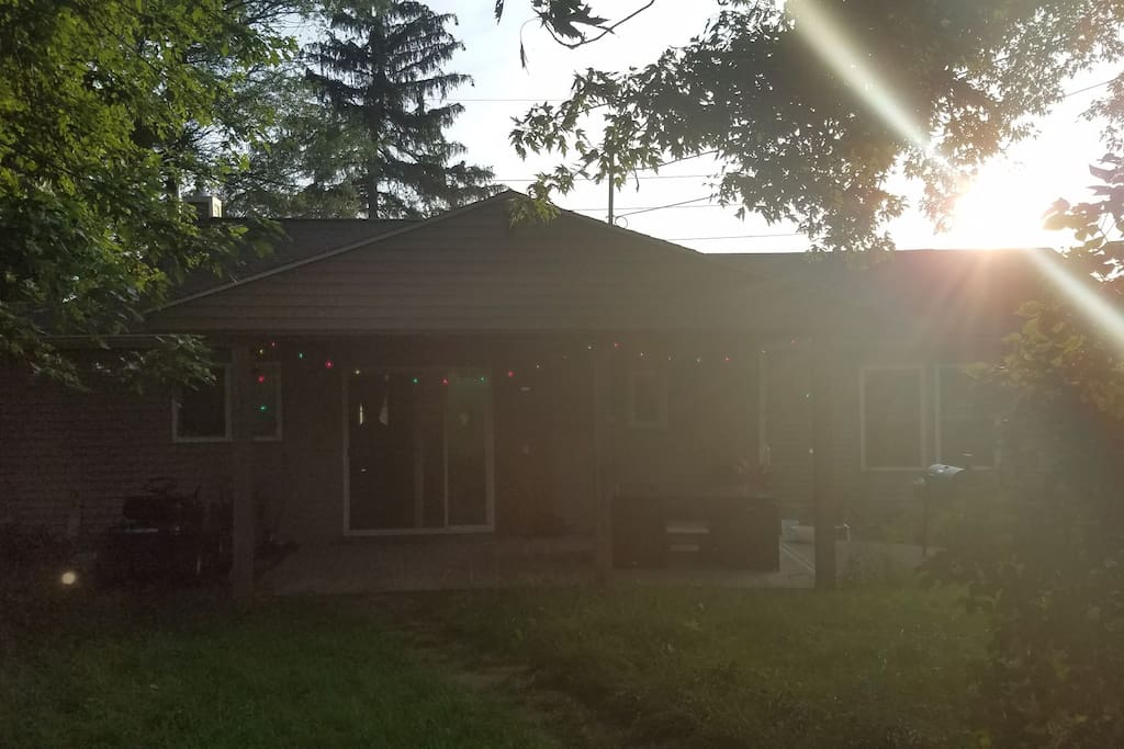 patio area