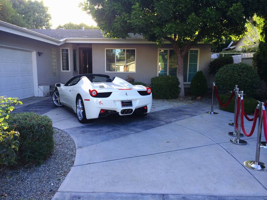 Front Entrance. Car not included lol