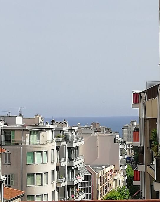 vue du balcon