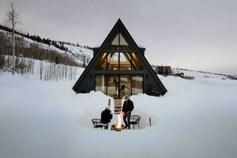 A-Frame on 6 Acres bordering National Forest