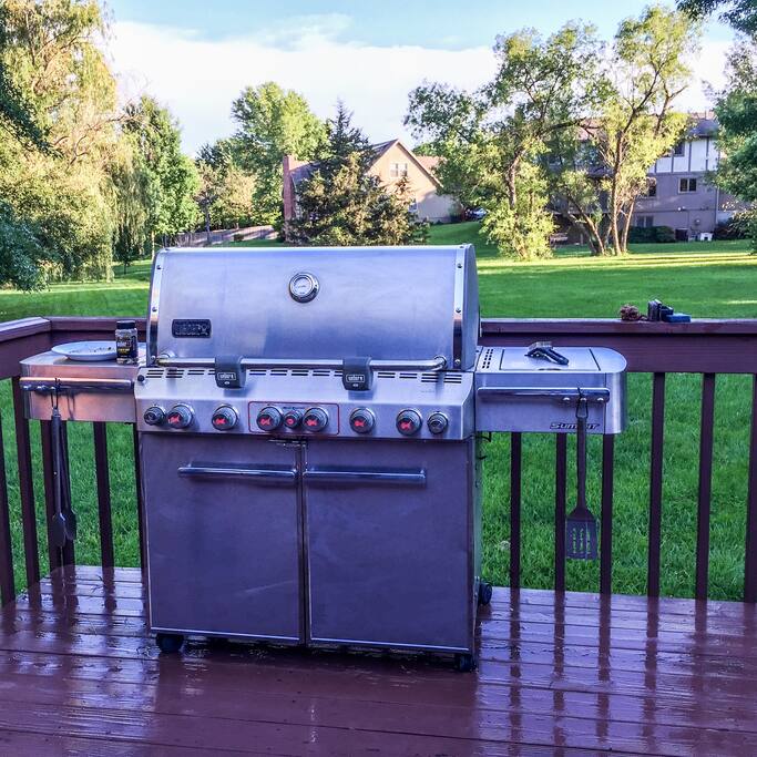 Optional cooking area.