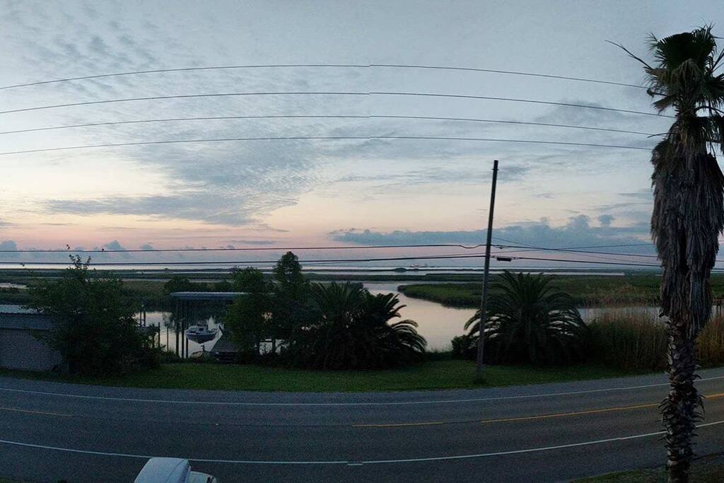 View from the front porch