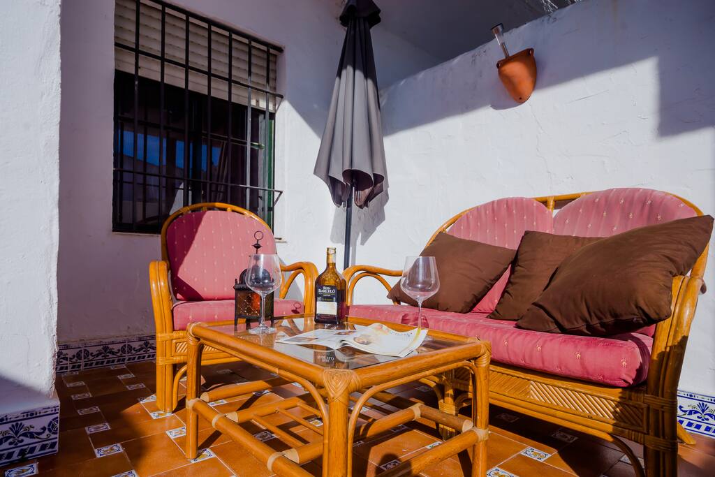 Otra foto de la terraza