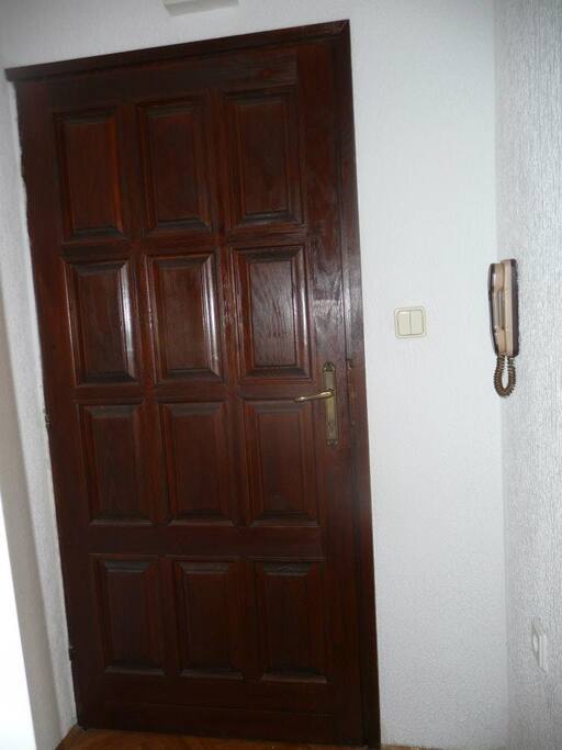 interphone at entrance door