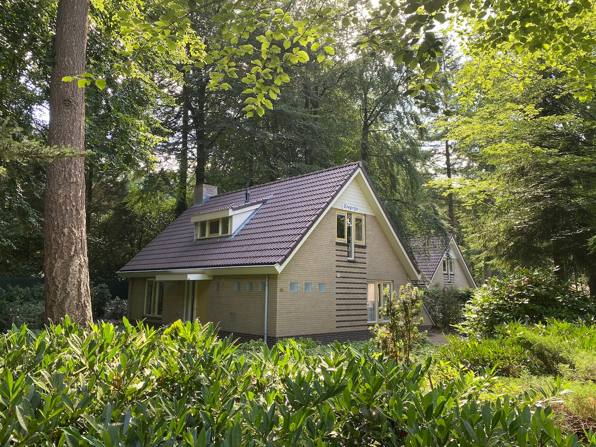 Top performing Airbnb: 8-person bungalow on the edge of Garderen (H2) in Wijk 57 Garderen