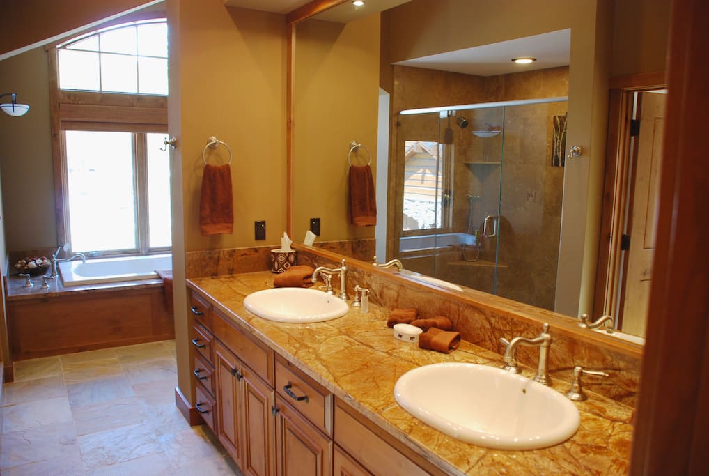 Master bathroom