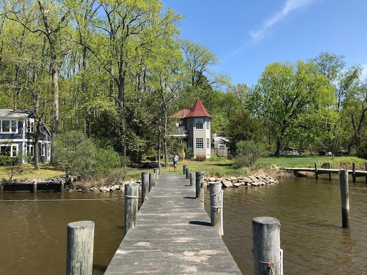 Egret's Nest, A Waterfront Oasis near Rock Hall Houses for Rent in