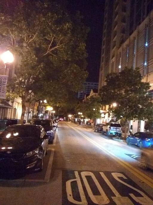 Here is where we are on the beautiful Central Blvd in Downtown Orlando!