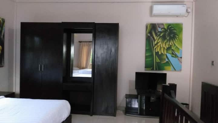 ห้องนอนที่วิวทะเลอพาร์ทเมนท์