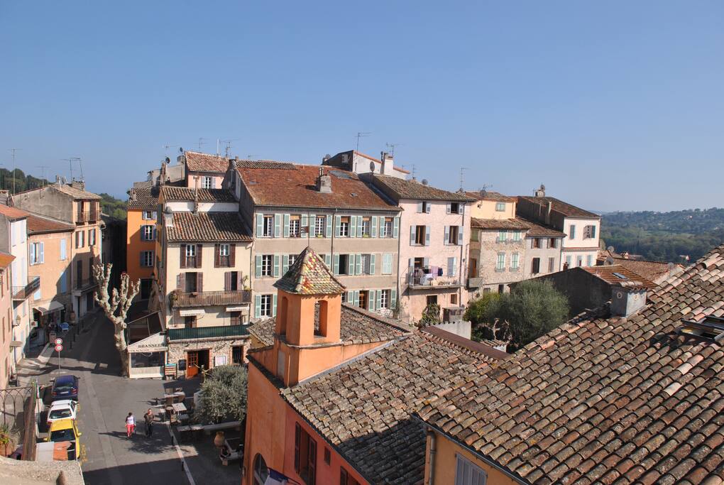 vue de la terrasse