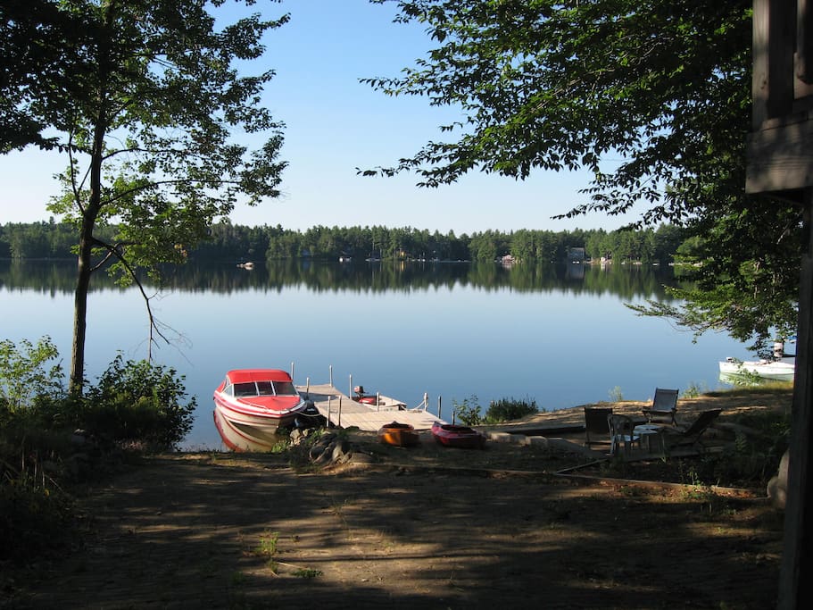 Waterfront Home on Sunset Lake Houses for Rent in Alton Bay, New Hampshire, United States