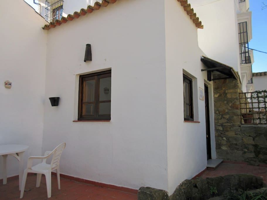 outside terrace