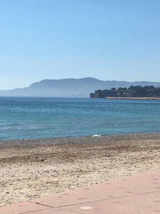 photo touristique la promenade des Lecques