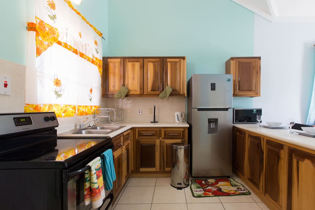 Create culinary delights in your fully equipped kitchen