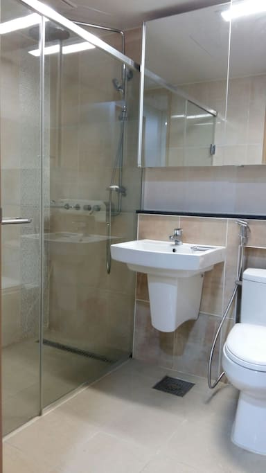 clean personal bathroom