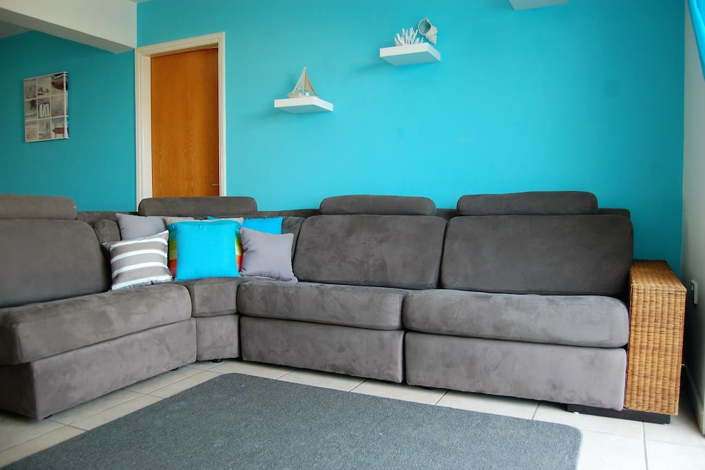 comfortable and modern living area