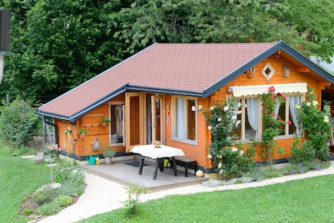 Erfolgreiche Airbnb-Immobilie: LA PERLITA Blockhouse suburbs of Graz in Straßgang