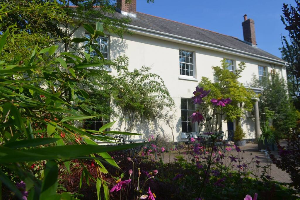 The Barn is at the back of the House
