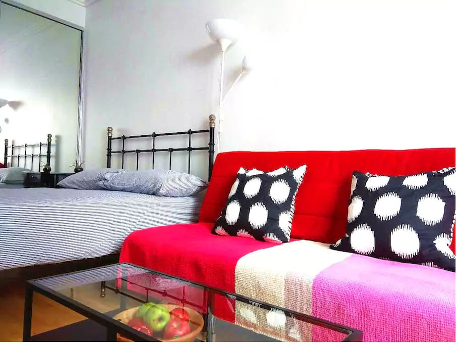 room with sofa