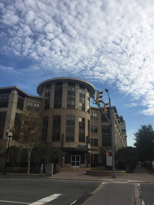 Convenient location - you're by everything from Starbucks to Yoga to a Mall