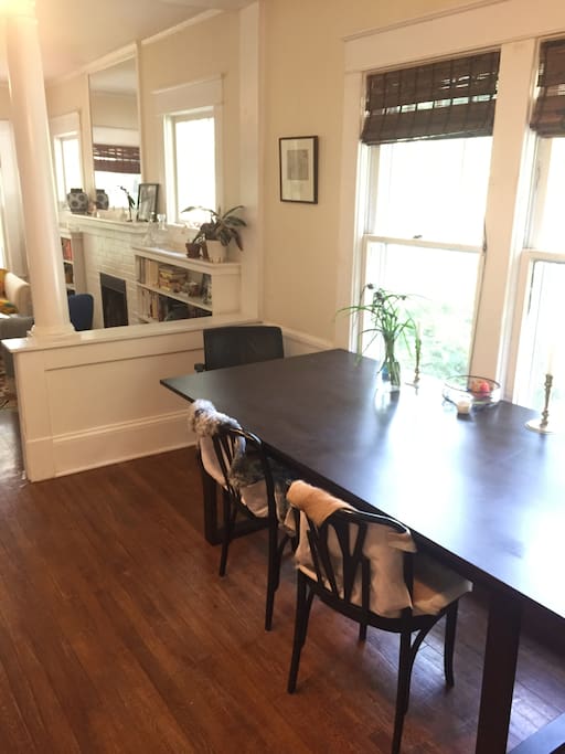 Open Floor Plan Dining Room