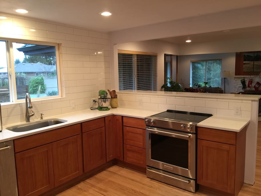 We do a lot of cooking and baking // the kitchen is well equipped.
