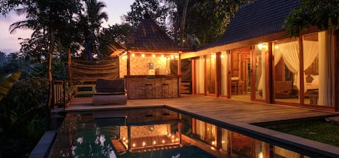 Bebalilodge, one bedroom house with private pool