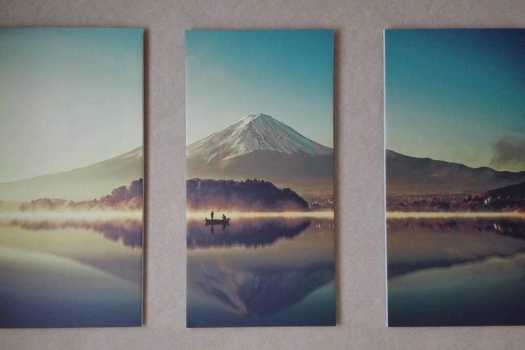 Wall art for Japanese inspired room
