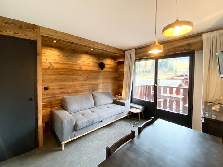 La Clusaz - Centre Du Village - Studio 4 Personnes - 拉克呂薩
