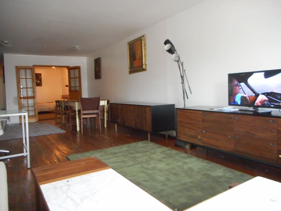 Living room. Bedroom2 in rear.