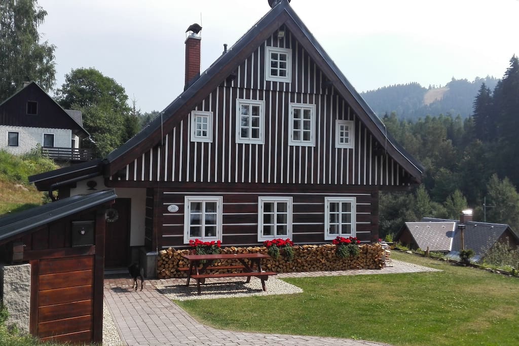 The cottage in summer
