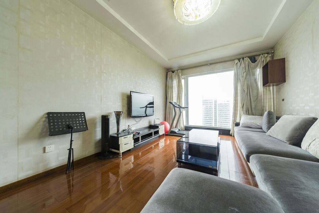 拥有无敌江景的客厅 / Living Room with Super View