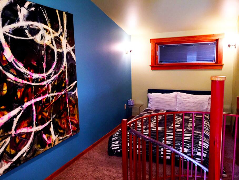 Bedroom in Suite 8