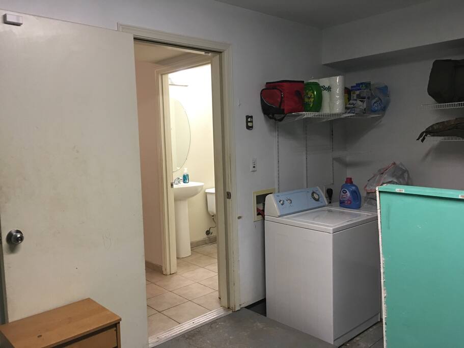 In-House Laundry room