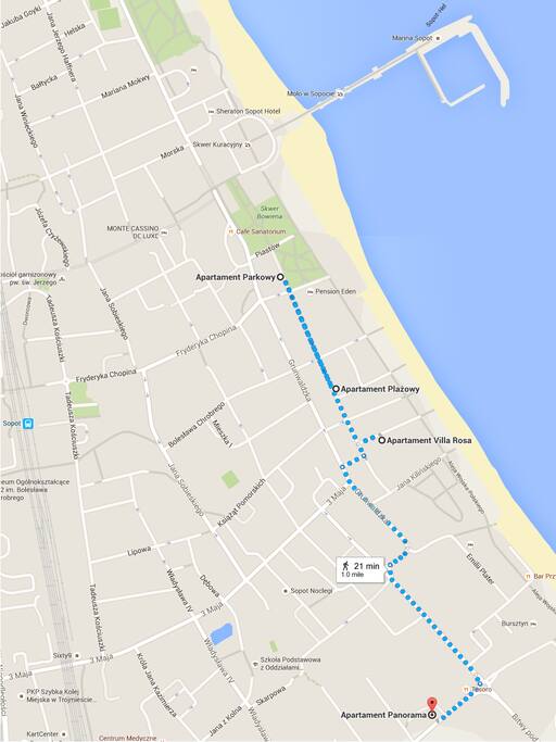 My Apartments Location Map