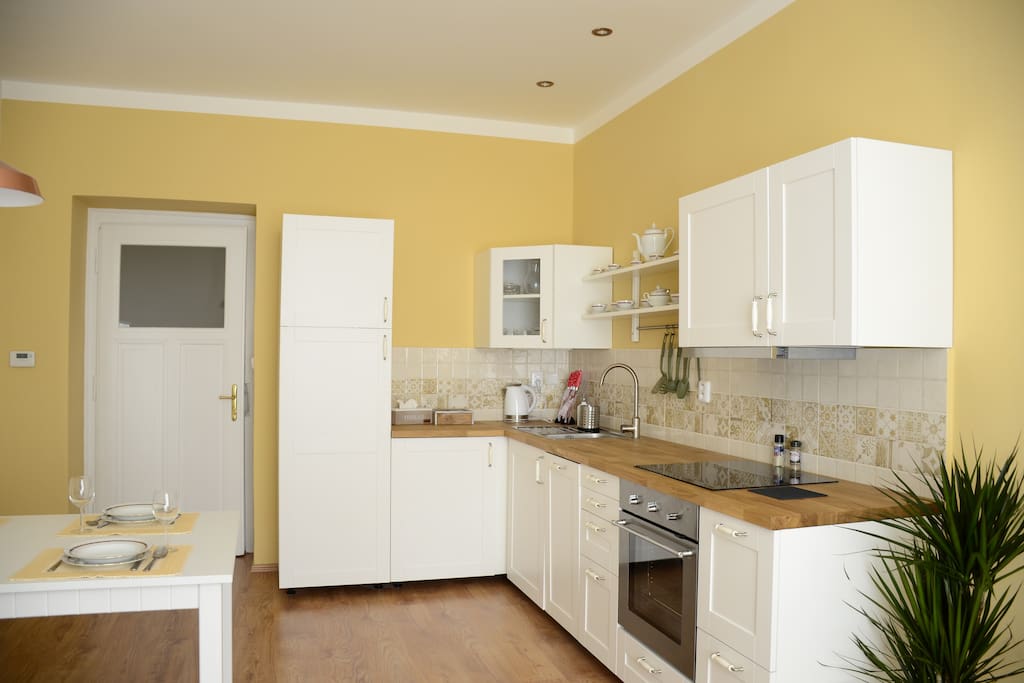 Fully equipped kitchen