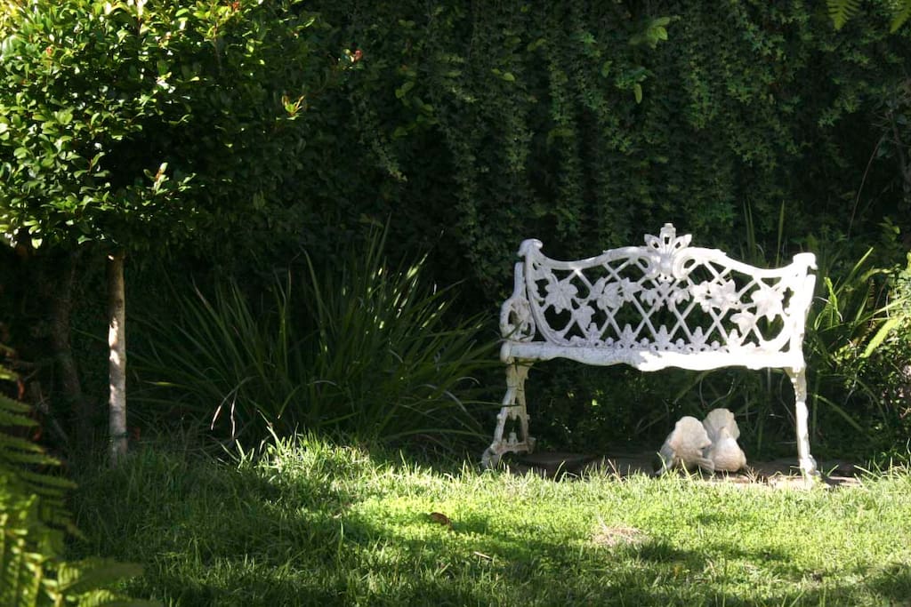 Quiet garden corner