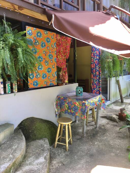 Garden in front
