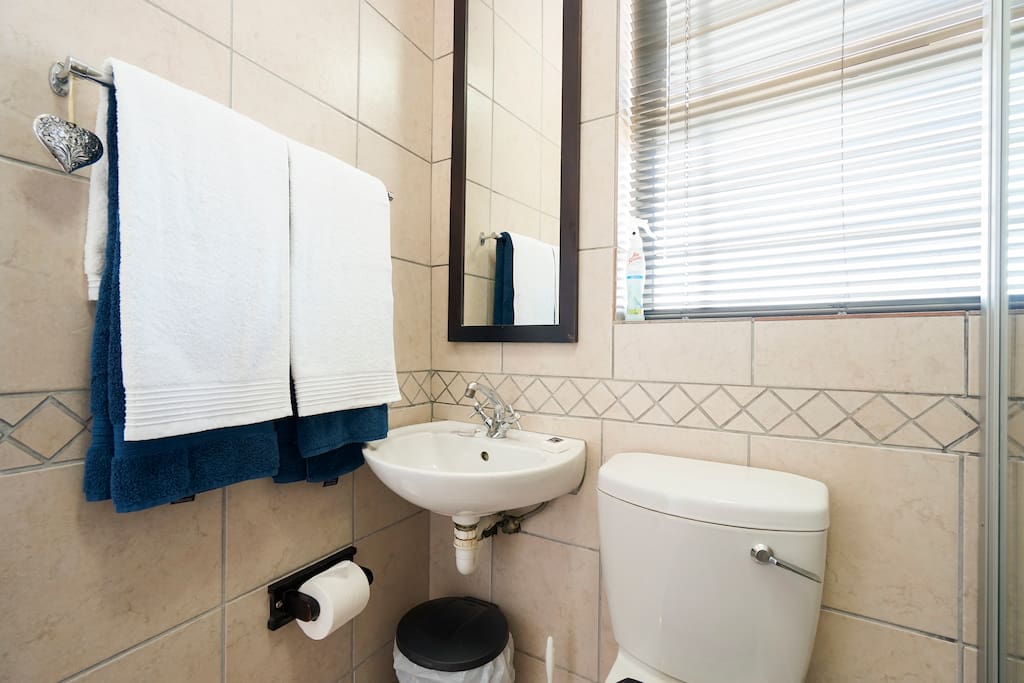 Towels provided