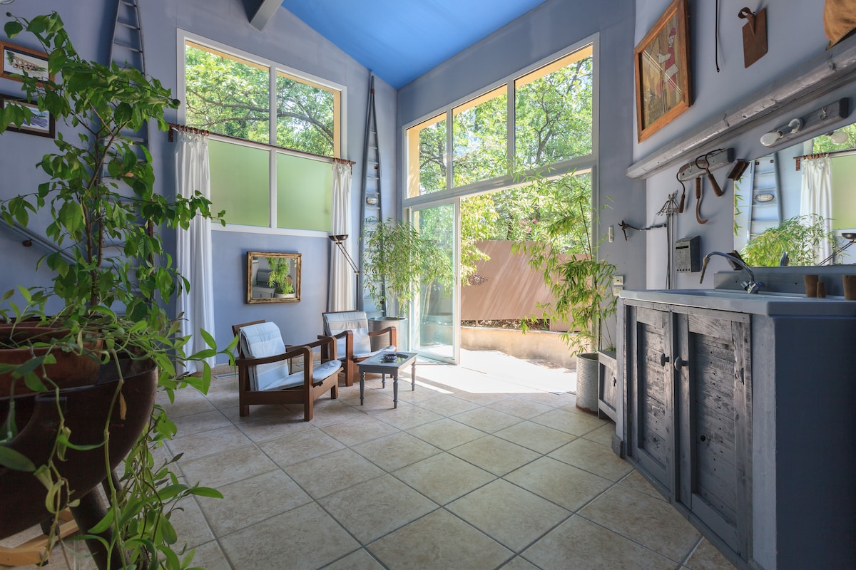 Zona de piscina privada