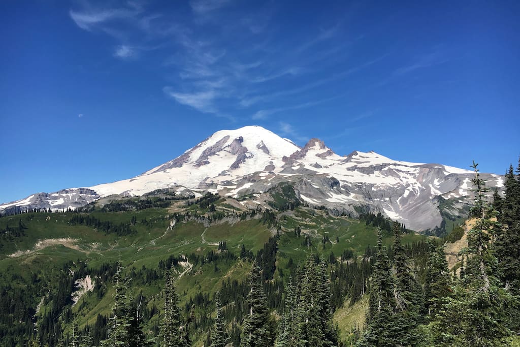 Mount Rainier (view from a hike)